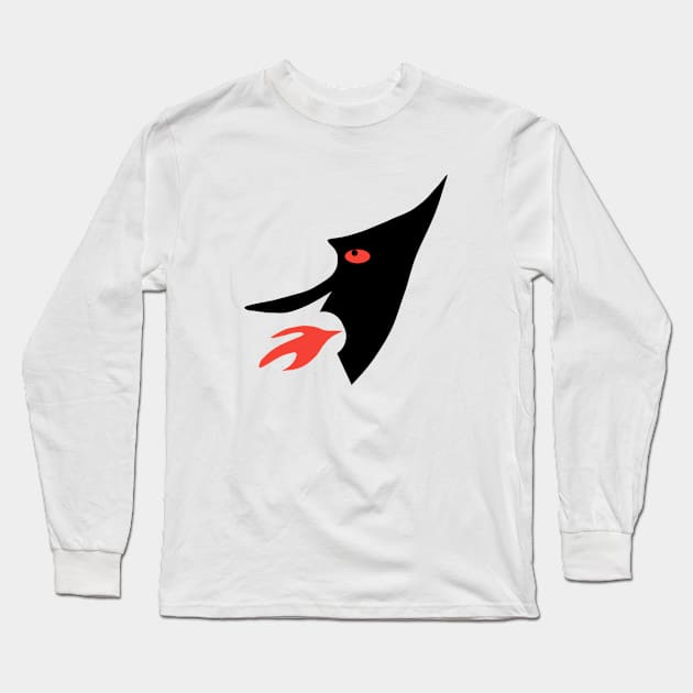 Scary face Long Sleeve T-Shirt by Menu.D